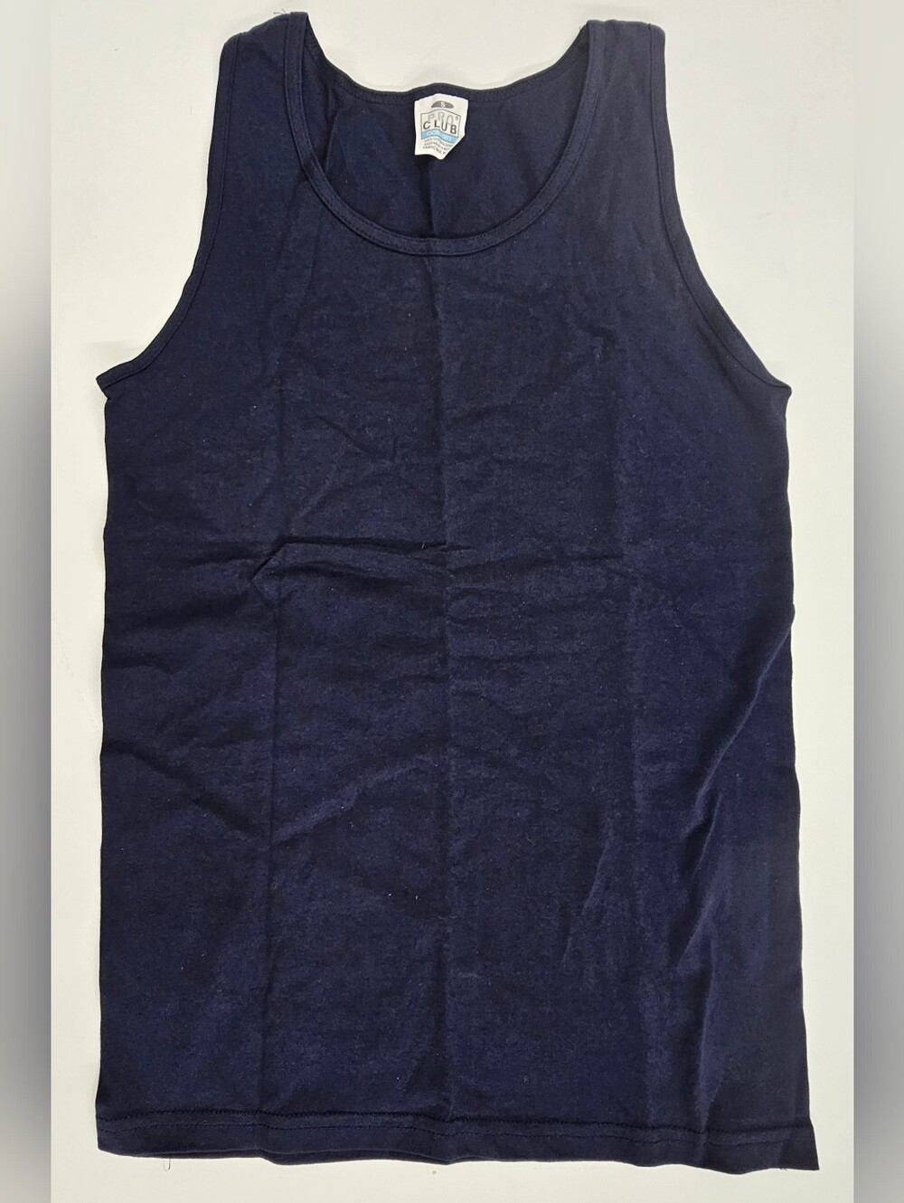 Pro Club Men's Comfort Cotton Tank Top Size Small in Navy Blue, New